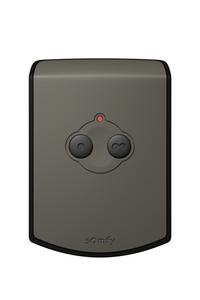 2 CHANNEL RADIO WALL SWITCH RTS  - Radio wall switch to control two Somfy RTS applications (garage door, gates, lighting, etc.).
