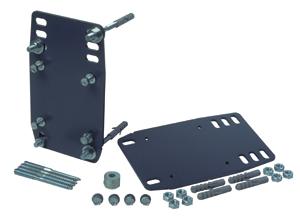SGA 5000 MOUNTING PLATES - Mounting plates to be used when securing the SGA 5000 motors to gate pillars with an uneven surface (undressed masonary).