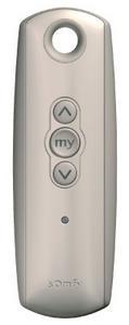 TELIS 1 RTS SILVER - Single channel remote control handset, for indoor use, to operate a Somfy RTS enabled application (eg blind, curtain, lighting receiver).