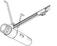 GDT 200 FIXING STRIP - Steel perforated strip to provide a convenient fixing solution when securing the GDT 200 from the garage ceiling.