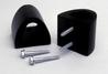 GATE TRAVEL STOPS - A set of durable rubber mechanical stops to provide the automatic gate system with a open/close reference point.