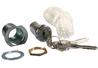 Garage door key lock manual release kit, The external key lock enables you to manually open the garage door using a secure key lock device.
