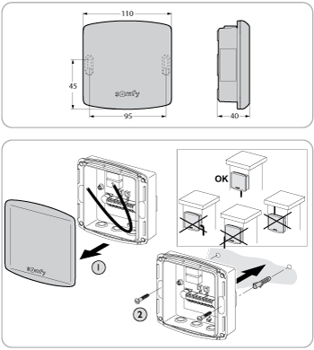 Standard receiver installation