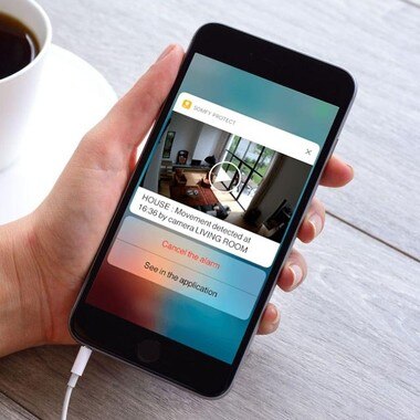 Iphone home security clearance