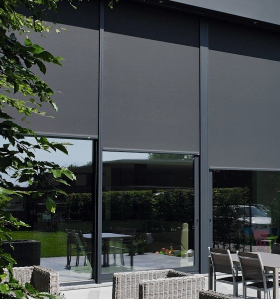 Electric Outdoor Screens External Blinds Connect Your Home Somfy