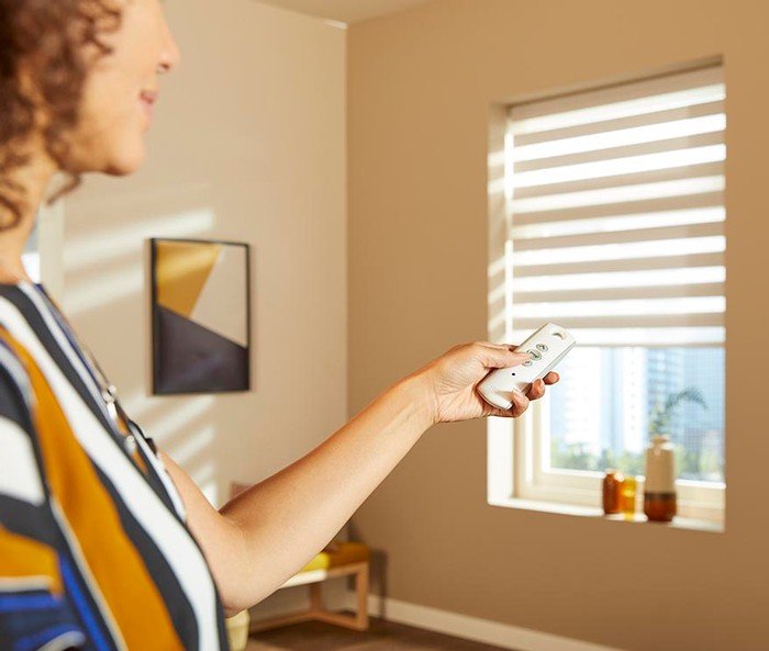 Somfy Electric Interior Blinds Electric Blinds Remote Control Blinds