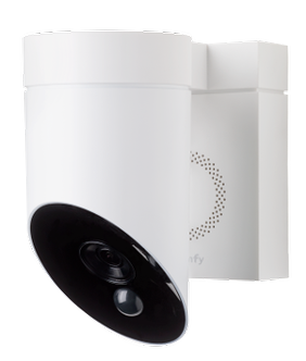 Outdoor Security Camera with an 