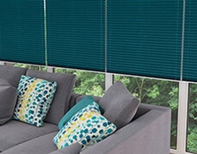 Pleated blinds