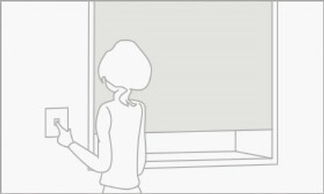 Wall mounted switch control