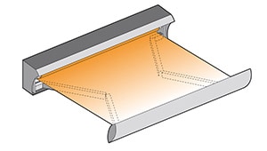 Somfy - Awning with closed cassette